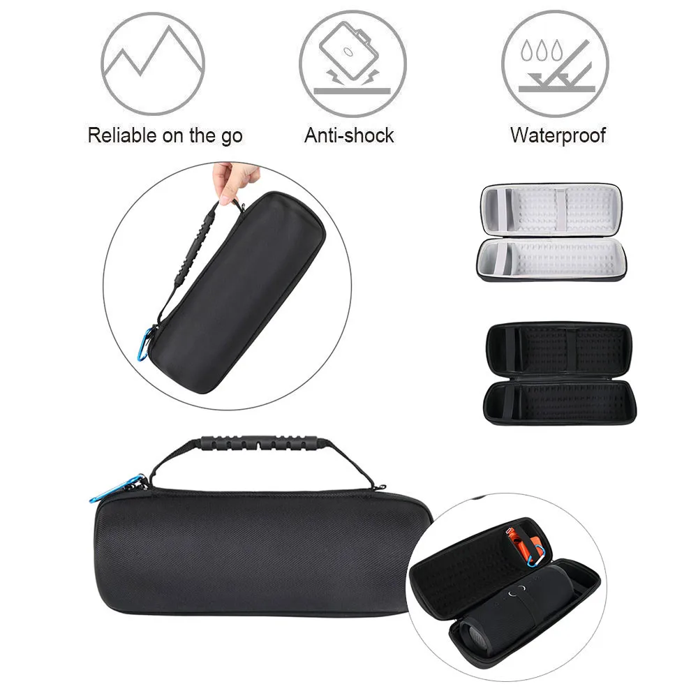 Чехол для JBL Flip 4 Hrad EVA Luidspreker чехол для динамиков Bluetooth для Flip4 Soundbox Opslag Draagtas Pouch point