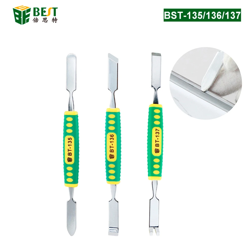 

3Pcs Dual-End Pry Bar Crowbar Prying Tool Opening Repair for iPhone Screen Tablet PC Disassembly Mobile Phone Repair Spudger Set