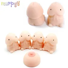 Toy Relief-Toys Decompression Stress Dick-Shape Squishy Penis Gifts Slow Rising PU Interesting