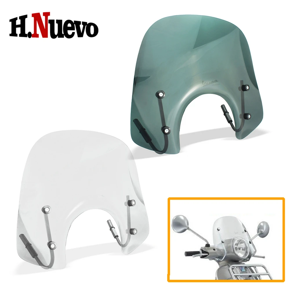 Измененные Аксессуары для мотоцикла для Vespa GTS 300 лобовое стекло Мотоцикл Скутер для Vespa GTS 300 лобовое стекло Ветер Дефлектор наклейки