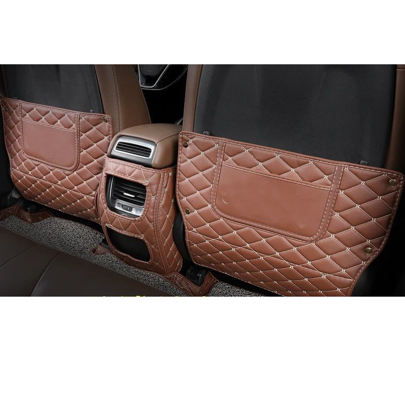

Lsrtw2017 Leather Car Seat Armrest Anti-kick Mat for Geely Boyue Atlas 2016 2017 2018 2019 2020 Interior Mouldings Accessories