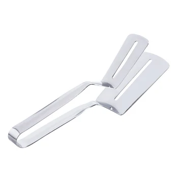 

304 Stainless Steel Barbecue Tongs Fried Steak Shovel Fried Fish Spatula Shovel Meat Clips Bread Clamp Kitchen Tools Accessories