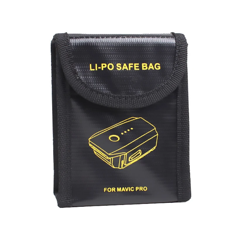 Для DJI Mavic Pro Drone Lipo чехол для батареи Взрывозащищенная безопасная сумка для хранения противопожарная Защитная радиационная защита коробка безопасности