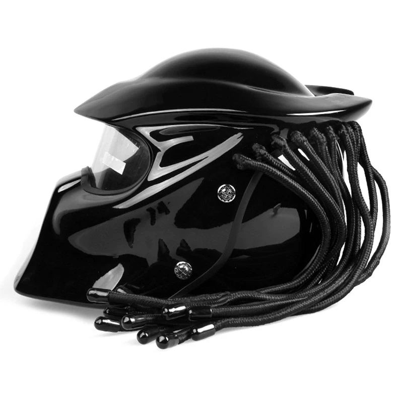 Мотоциклетный шлем Ретро анфас унисекс универсальный для Harley для peugeot Predator мотоциклетный шлем ветрозащитный мотоциклетный шлем
