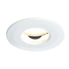 92846 Светильник Prem EBL IP65 Coin dim sat LED 1x5,8, белый
