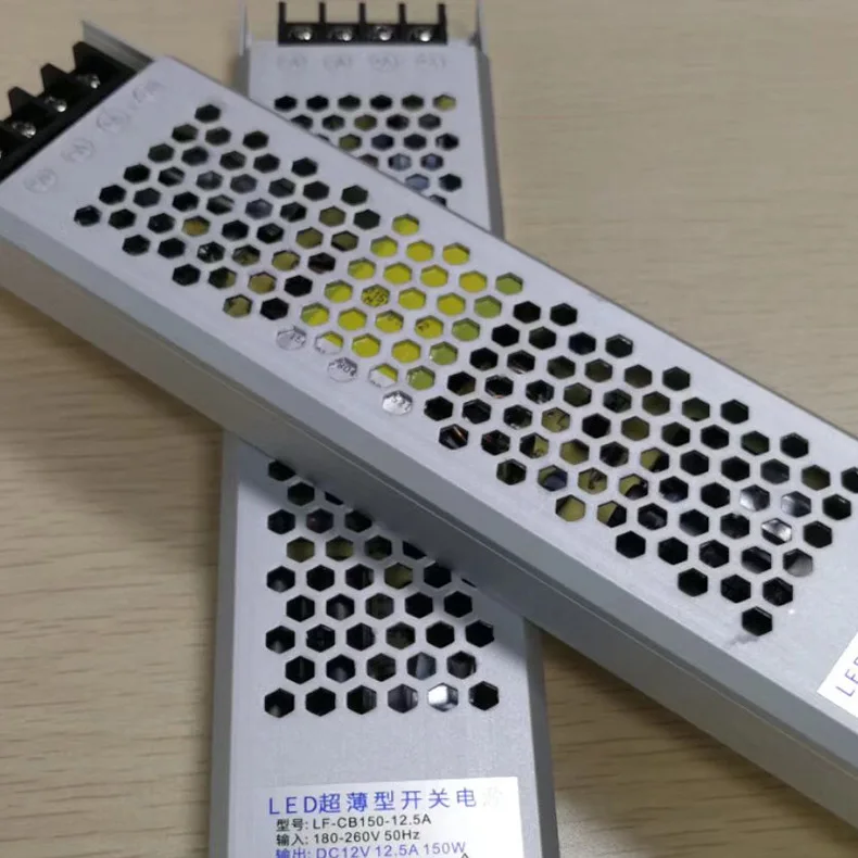 

LED Carb Light Boxes Ultra-Thin Power Supply Strip LED Switch Power Source Fine Strip Light Boxes Ballast Manufacturers Direct S
