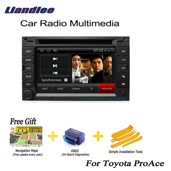 شراءLiandlee لتويوتا ProAce 2007 ~ 2012 2 الدين سيارة أندرويد نظام تحديد المواقع نافي الملاحة راديو التلفزيون CD مشغل ديفيدي الصوت والفيديو ستيريو ميداي OBD2