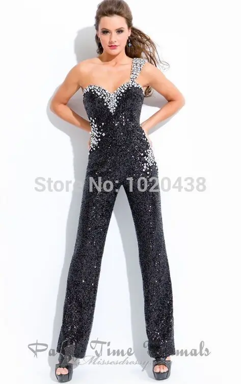 Robe de soiree 2018 сексуальное платье на одно плечо со стразами специальные