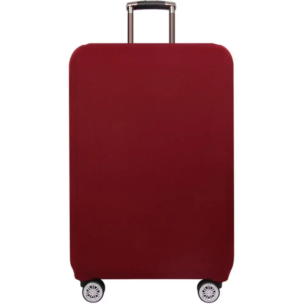 Износостойкий чехол для чемодана, чехол для чемодана, пылезащитный чехол для путешествий, более толстый защитный чехол для багажника, чехол для 18 ''-32'' - Цвет: Red