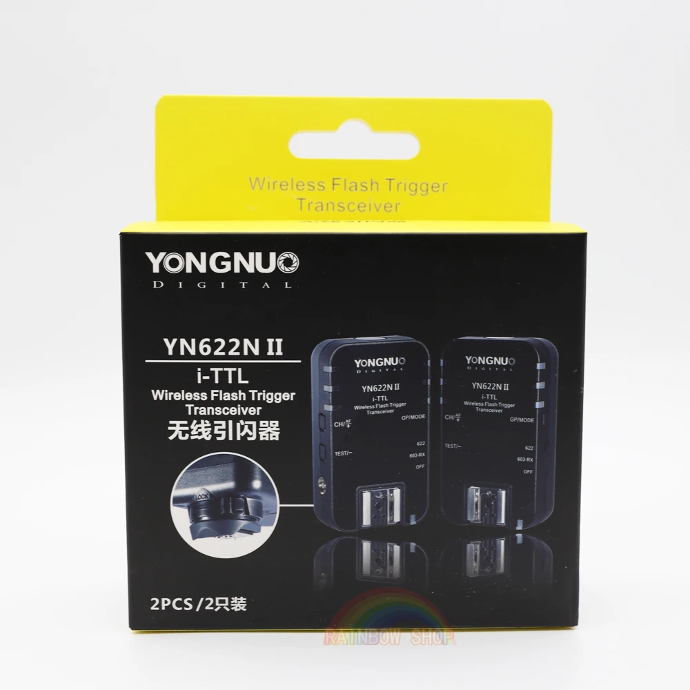 YONGNUO ttl трансивер i-ttl 2,4G беспроводной триггер вспышки YN622N II HSS 1/8000 для Nikon DSLR камера Speedlite SB910 SB900