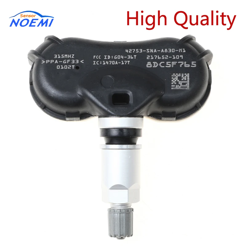 Yaopei Tpms Tire Pressure Sensor 42753snaa830 42753snaa830