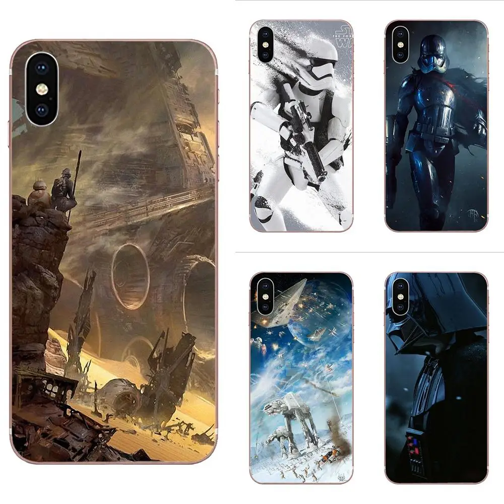 Для Xiao mi 3 4 4C 4i 5 5s 5X6 6X8 SE Pro Lite A1 Max x 2 Note Мягкий чехол для мобильного телефона Ing Star Wars