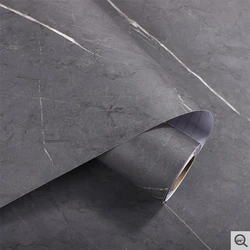 Kitchen Marble Contact Paper PVC Wall Stickers Marble Cabinet Countertop Stickers Self Adhesive Waterproof Wallpaper