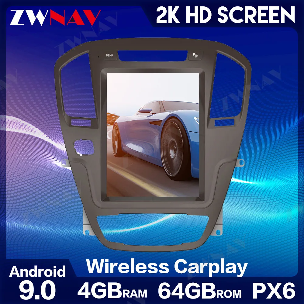

PX6 DSP Tesla 10,4 "Android 9,0 для Opel Regal lnsignia 2009-2013 IPS автомобильный DVD-плеер CarRadio мультимедийная навигация Авторадио
