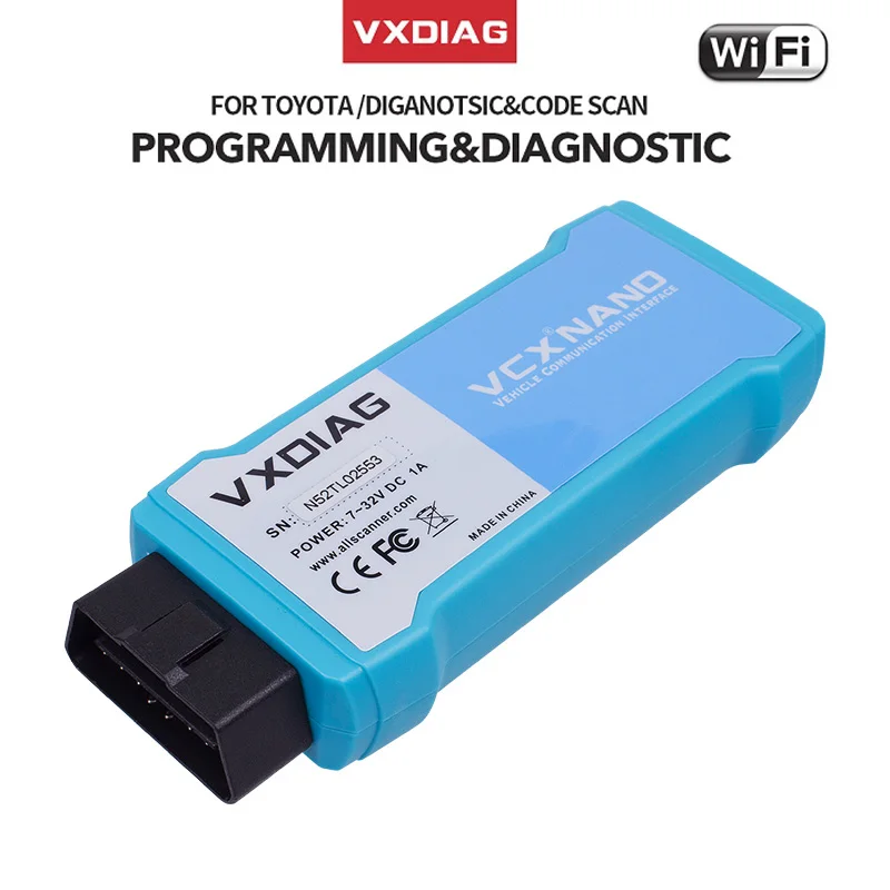 VXDIAG NANO narzędzie diagnostyczne do samochodów Toyota oprogramowanie TIS V14 Techstream V15 WIFI skaner diagnostyczny do Lexus obd2 narzedzia samochodowe VXDIAG NANO narzędzie diagnostyczne do samochodów Toyota oprogramowanie TIS V14 Techstream V15 WIFI skaner diagnostyczny do Lexus obd2 narzedzia samochodowe