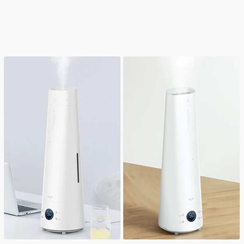 XIAOMI Deerma 25 W/4L умный увлажнитель воздуха с сенсорным экраном, стоящий увлажнитель воздуха 12H с регулируемой влажностью и пультом дистанционного управления