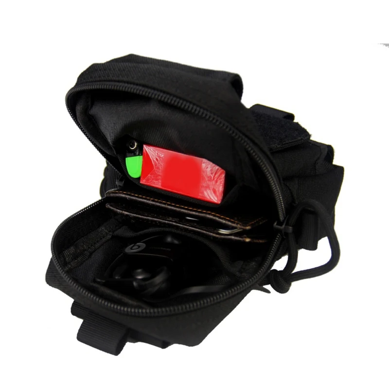 New Outdoor Hunting Molle EDC Pouch Utility Gadget Belt Waist Bag Portable Waterproof Camping Hiking Bags