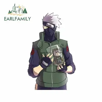 

EARLFAMILY 13cm x 8.2cm For Naruto Creative Car Sticker Cartoon Decal Bumper Scratch-proof Vinyl Material Motorcycle Decoration