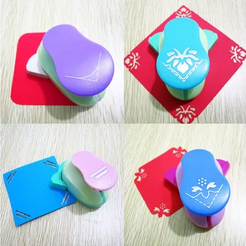 

Cutter Scrapbook Hollow Embossing Machine Kids Handmade Embossing Device Hole Punch Corner Paper Embossing DIY Printing Card