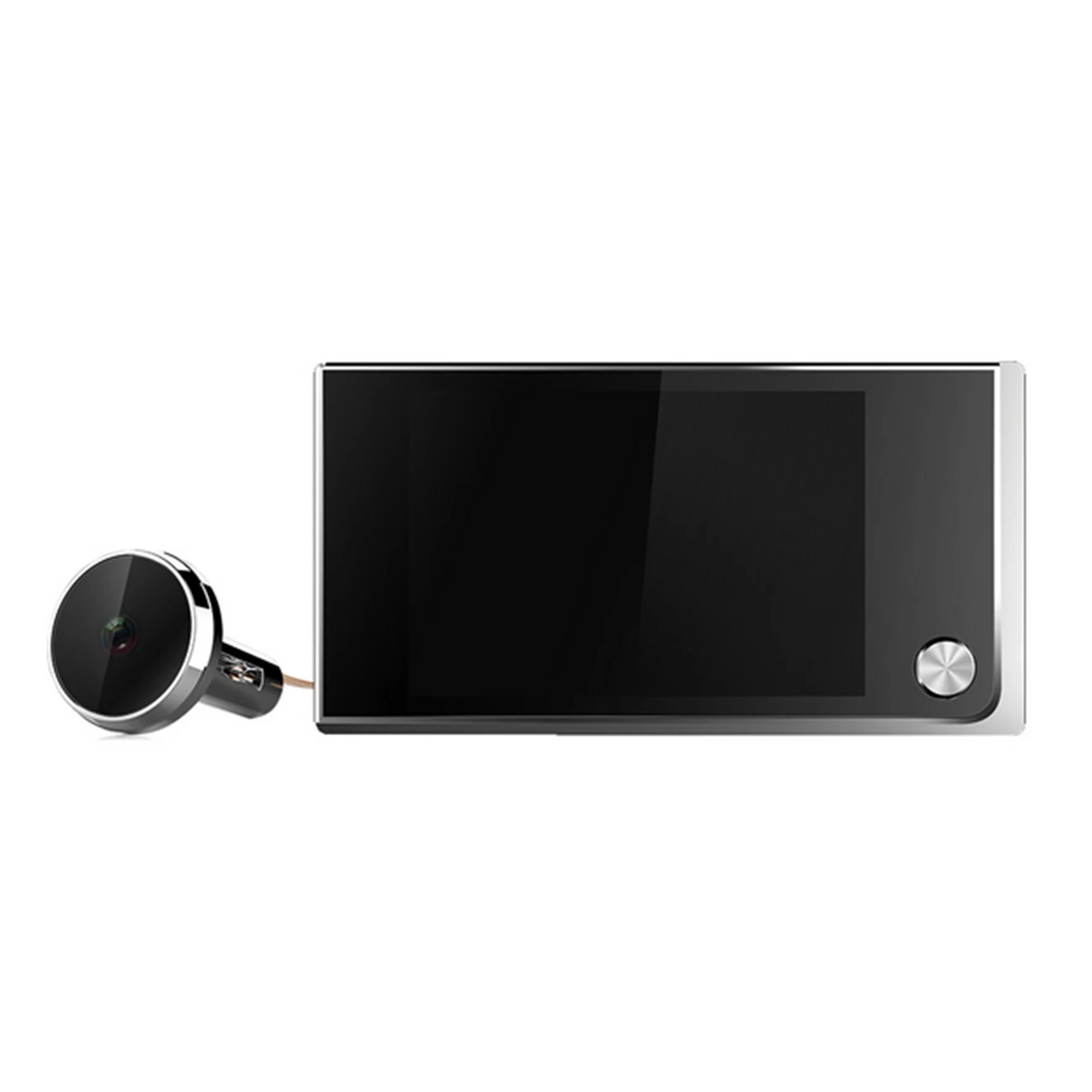 Mirilla con visor LCD de 520A, visor de ojo de la puerta, timbre, cámara, mirilla electrónica, visor para puerta al aire libre