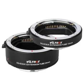 

Viltrox DG-EOS R Auto Focus Macro Extension Tube Lens Adapter 12mm+24mm Full frame for Canon EOS R lens to EOS R EOS RP camera