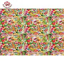 Африканская Анкара хлопок высококачественная ткань воск дизайн голландский Африканский вощеная ткань Bintareal Горячая дизайн для вечерние SP475