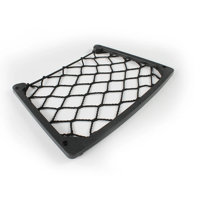 RV car seat side back storage mesh bag rope bag mesh pocket storage can be attached to mobile phone