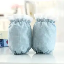 Корейская стильная хипстерская клетчатая короткая двухслойная женская домашняя офисная Кепка с противообрастающим рукавом на осень и зиму