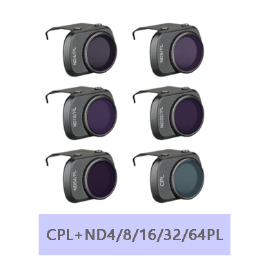 in 1 Set DJI Mini SE/Mini 2 Filter CPL ND8 ND16 ND32 ND64 PL Adjustable Aluminum Alloy Filter For DJI Mavic Mini Accessories