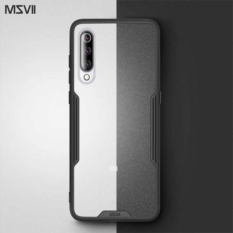 Роскошный чехол Msvii для Xiaomi Mi 9 ультратонкая задняя крышка Mi9 SE силиконовый защита
