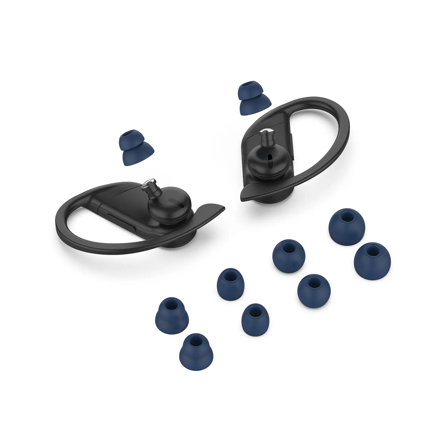 Universal Silicone Earphone Earbuds Bluetooth Headset Waterproof for Beats Powerbeats Pro / 3 Magic Sound Wireless Accessories