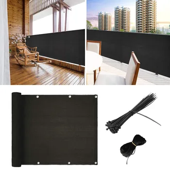 

Flat wire fence privacy net Creative sewing buckle sunshade wind fence protection net home decoration accessories *
