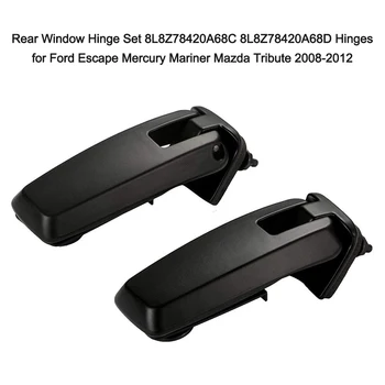

New Rear Window Hinge Set 8L8Z78420A68C 8L8Z78420A68D Hinges for Rear Hatch Glass Tailgate for Ford Escape Mercury Mariner Mazda