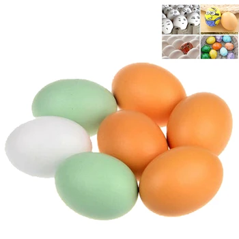 

Realistic Wooden Easter Eggs Hand Crafts DIY Painting Toys 3PCS/LOT Montessori Sensory Educational Kids Creativity Gift Teacher