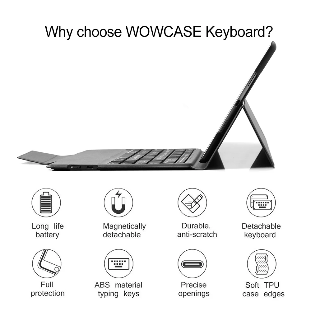 Для iPad 9,7 чехол Клавиатура ультра тонкий 2 Цвет Подсветка бас Bluetooth клавиатура кожаный чехол для iPad Air 2/1 9,7 / чехол
