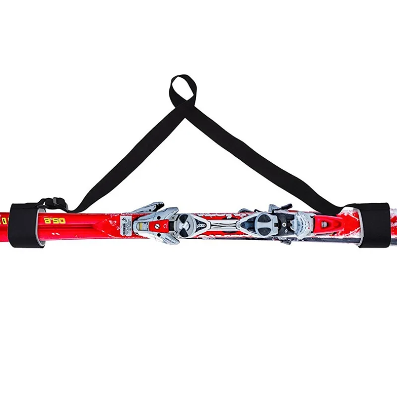 Регулируемые лыжные палки на плечо, переноска для рук, ручки для ресниц, ремни Porter, застежка-липучка, защитные нейлоновые лыжные ручки, сумки, черные, новые