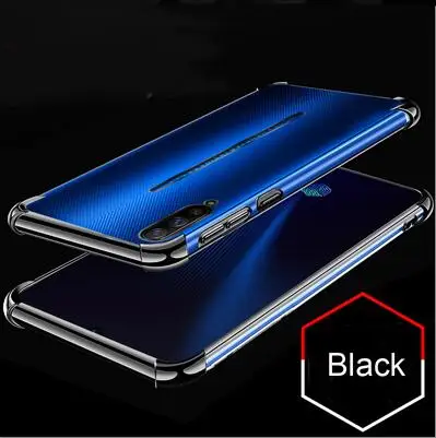 Черный Красный цвет для VIVO IQOO Pro 5G Чехол подушки безопасности буферная полная защитная крышка для VIVO IQOO Pro TPU Противоударный задняя крышка iqoopro 5g - Цвет: Черный