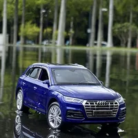 1:32 AUDI Q5 SUV Alloy Car Model Diecast & Toy Vehicles Metal Toy Car Model High Simulation Sound Light Collection Kids Toy Gift 2