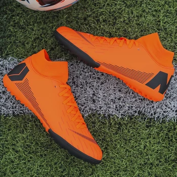 

2020 Men's Women's Boys Lightweight Football Boots Chuteira Football Football Shoes Chuteira Society Futbol Soccer Shoes Men