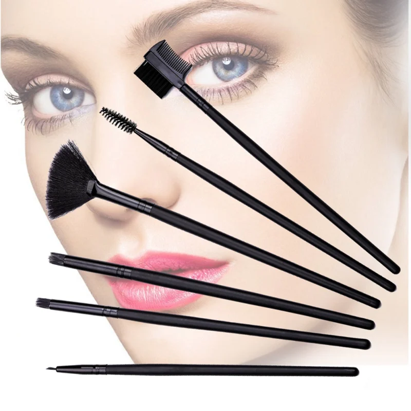 32pcs Makeup Brushes Set Foundation Eyeshadow Lip Powder Eyebrow Eyelash Comb Kit Concealer Brush Blush Brush With Bag MKXJ