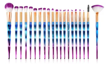 

20pcs make up brushes set powder for fan brush eye shadow blending brush shading eyebrow contour beautiful make up tool