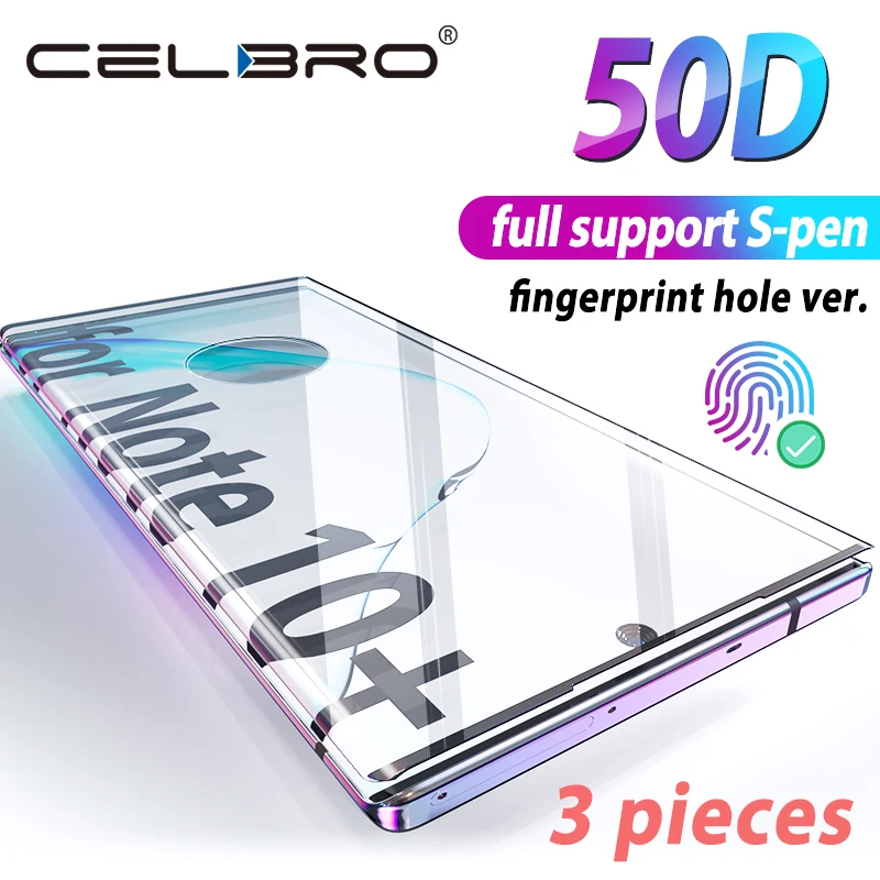 

Tempered Glass For Samsung Galaxy Note 10 Plus Phone Glass Screen Protector Film For Samsung Note 10plus 10 Pro Protective Film