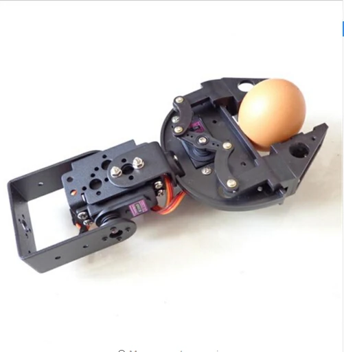 

Hot 1Set Robot Clamp Gripper Bracket Servo Mount Mechanical Claw Arm Kit for MG995 MG996 SG5010 Version F17310