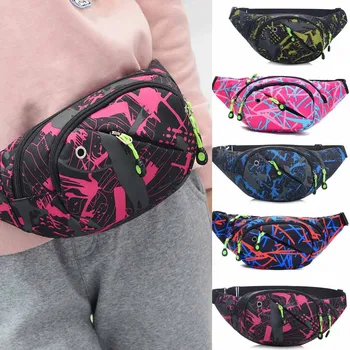 

Waist Bag Unisex Outdoor Sports Camoufla Waist Pack Bicycle Cycling Sport Belt Bag Ladies Waist Pack Belly Bags Purse #YJ