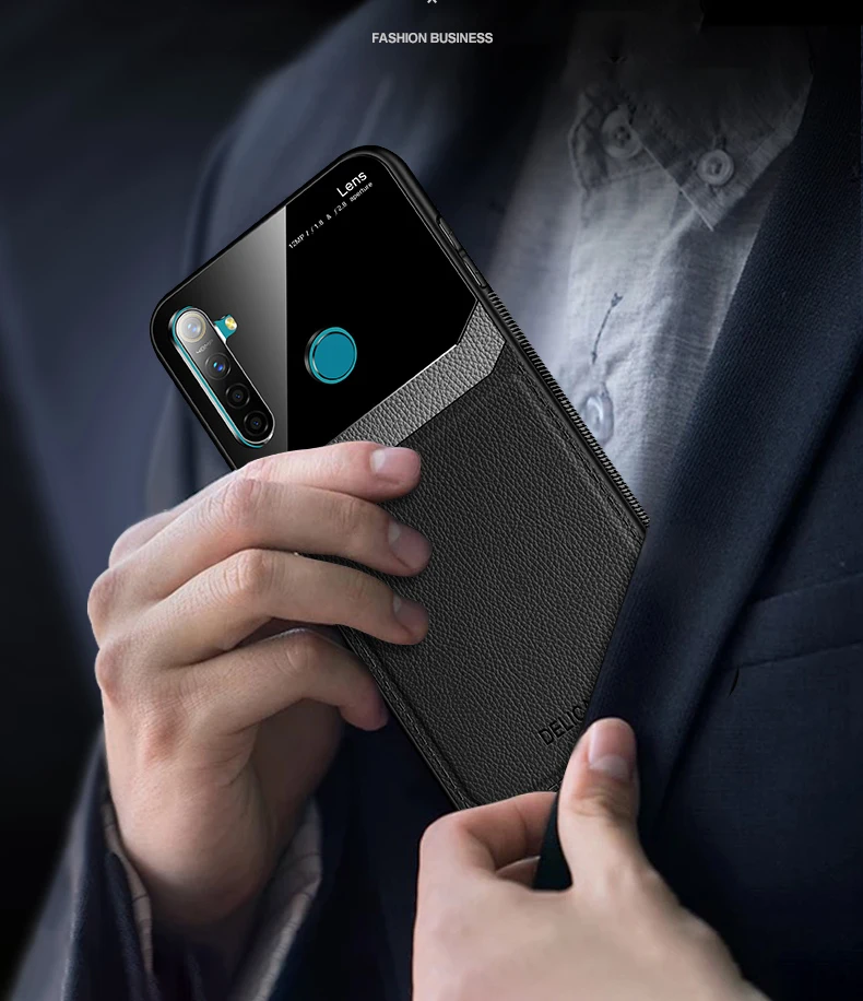 Чехол I coque чехол для Xiaomi Redmi Note 8 Pro Note8 8Pro на кожаном зеркальном стекле силиконовый