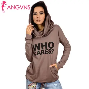 

Women Casual Hooded Letter Printed Sweatshirt Slim Pockets Autumn Hoodies Red/Khaki/Green/Grey Long Sleeve