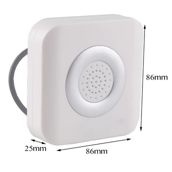 

1PC 12V DC Wired Doorbell Chime Door Bell For Home Office Access Remote Control Device Wireless Home Security Smart Doorbells