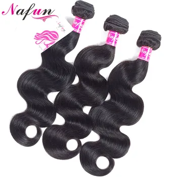 

Body Wave Hair Weave Bundles 3 Bundles Deal Brazilian 28 30 Inch Human Hair Bundles Hair Vendors Non-Remy Human Hair Extensions