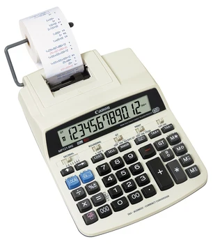 

Canon MP121-MG calculator desktop calculator printout White