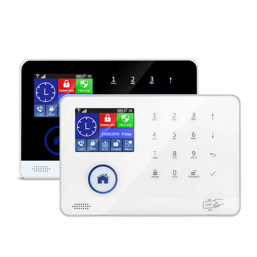 BL-6600 wifi и GSM 3g Двойная сеть сенсорный экран умный дом Охранная сигнализация SMS мобильное приложение сигнализация